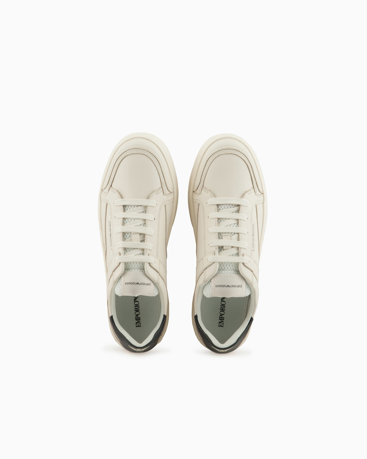 Hammered-leather sneakers - 3