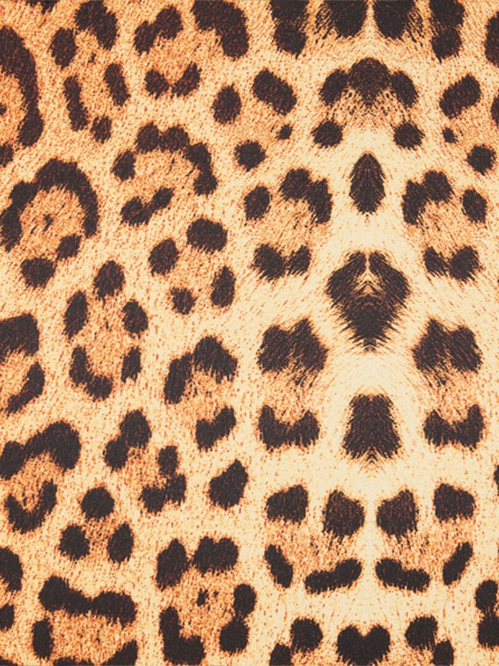 jaguar-print sleeveless dress - 7