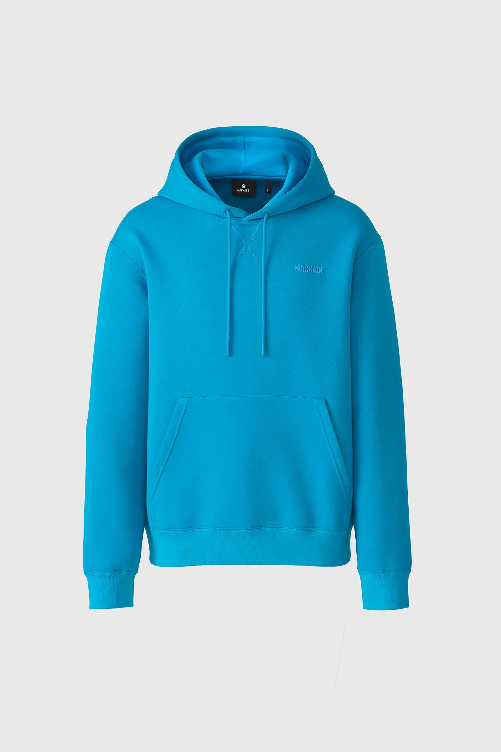 KOLTON-ZZ Double-Face Jersey Logo Hoodie - 1