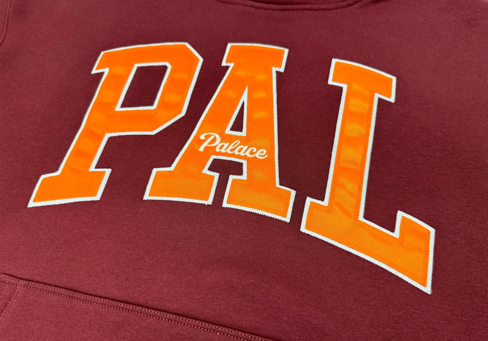PALACE GAP HOOD BURGUNDY - 3