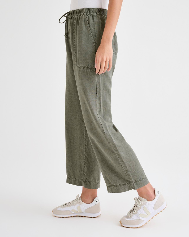 Angie Crop Wide Leg Pant 3
