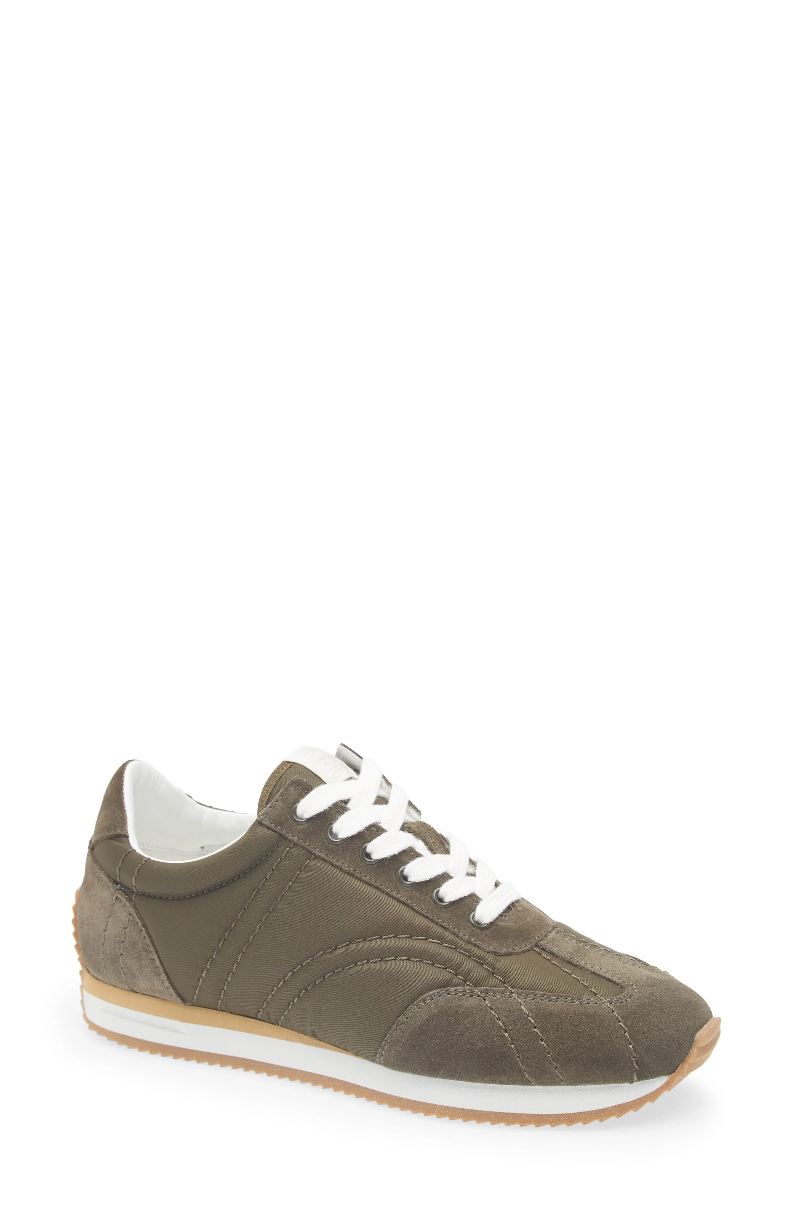 TOTEME Sport Sneaker in Dark Olive at Nordstrom - 1