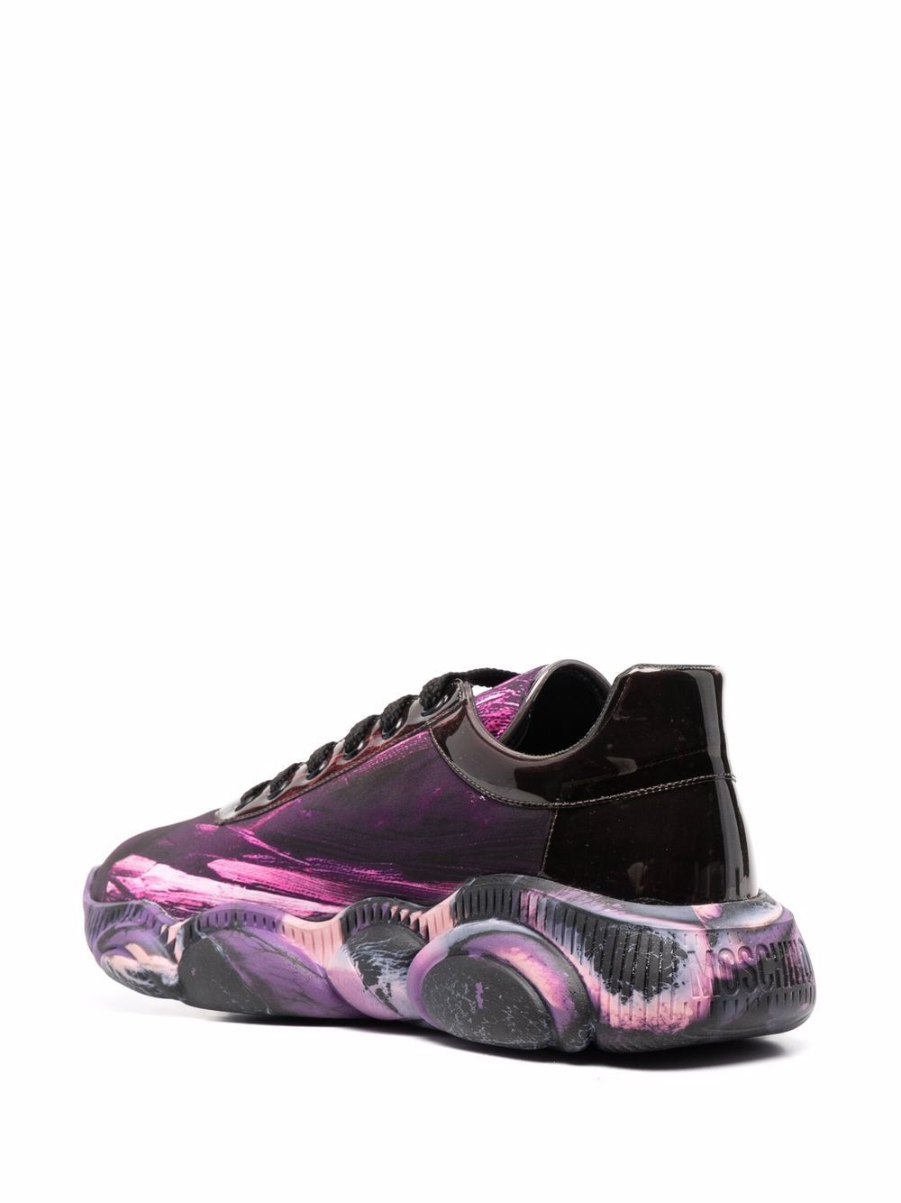 Teddy sole abstract-print sneakers - 3