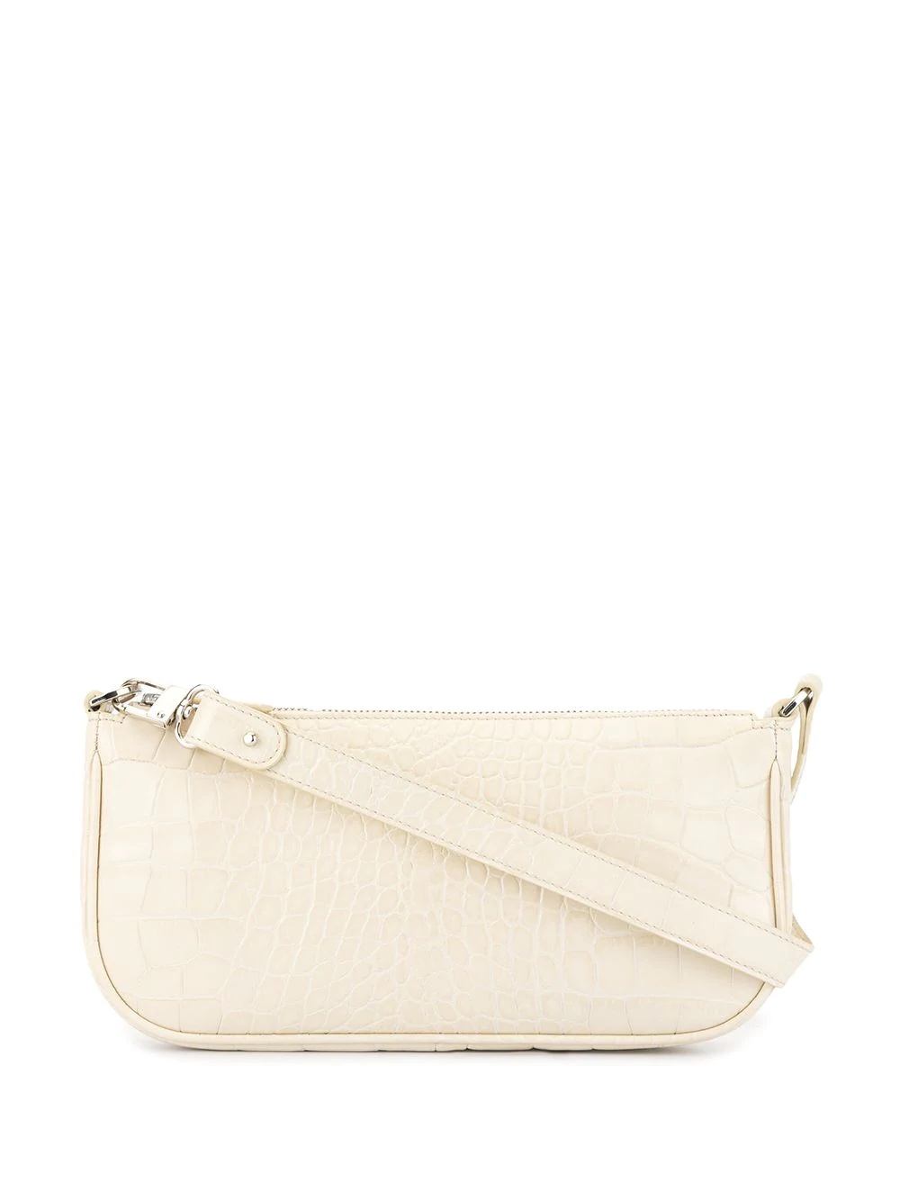 Rachel croco-effect shoulder bag - 1