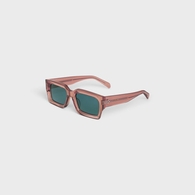 CELINE Black Frame 53 Sunglasses in Acetate outlook