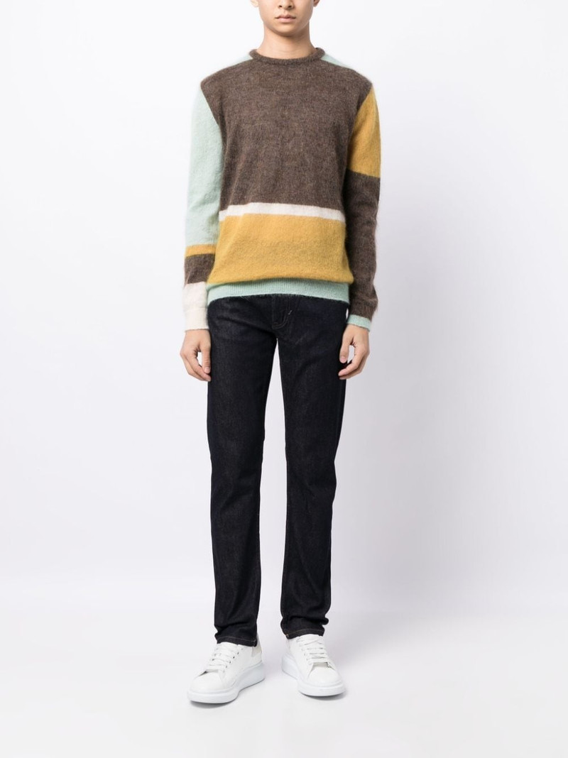 LACOSTE logo-embroidered slim-cut jeans outlook