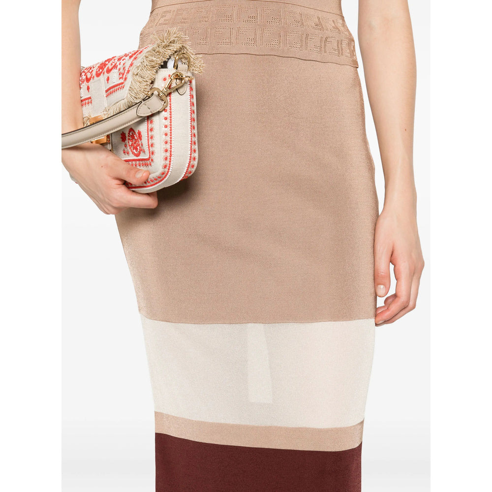 Fendi Brown Skirts - Pencil Skirts Women - 3