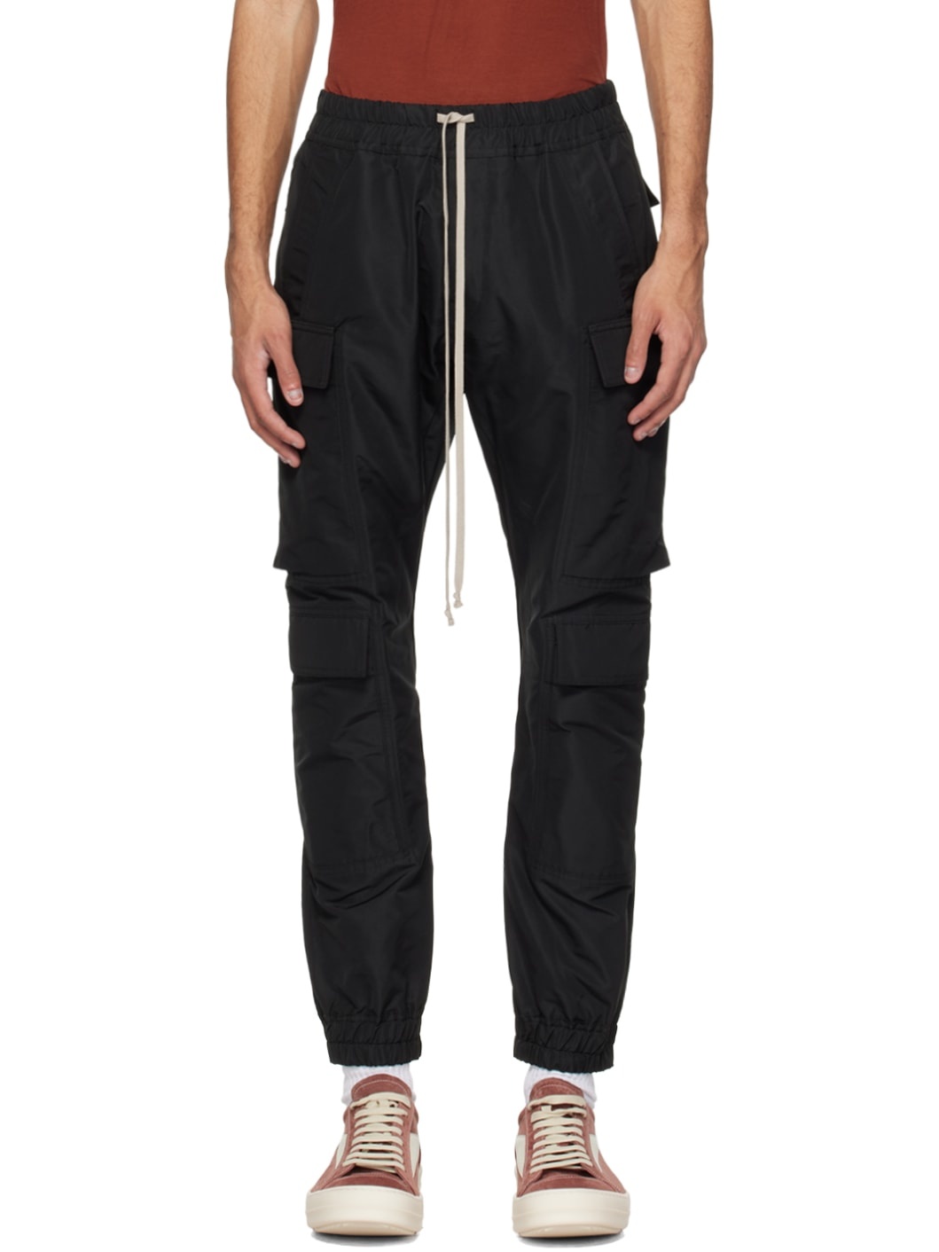 Black Mastodon Cargo Pants - 1