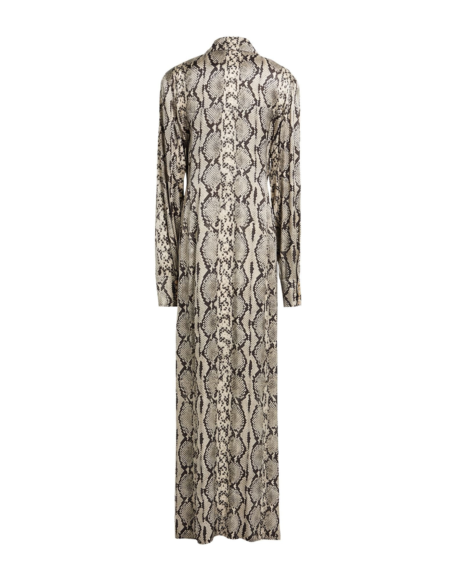 Grey Women's Long Dress - 2