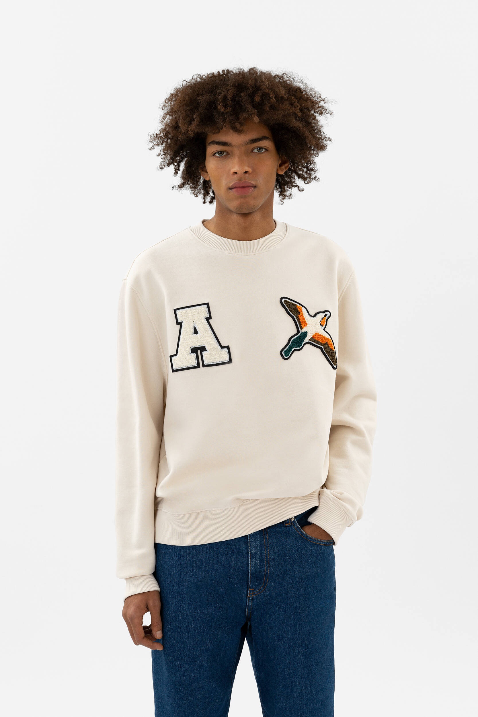 Varsity Bee Bird Sweatshirt - 2