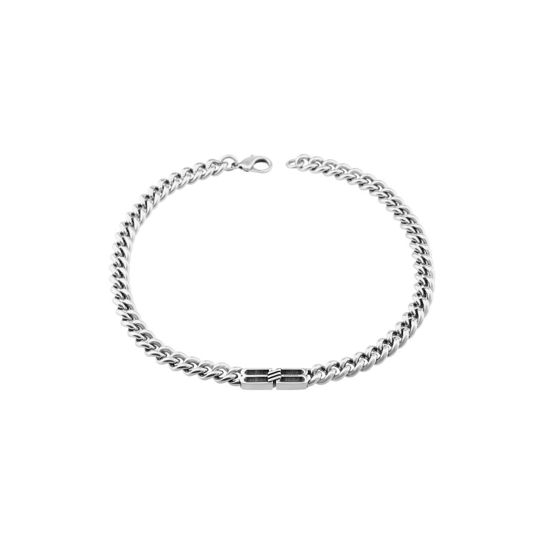 Bb Icon Gournette Necklace  in Antique Silver - 2