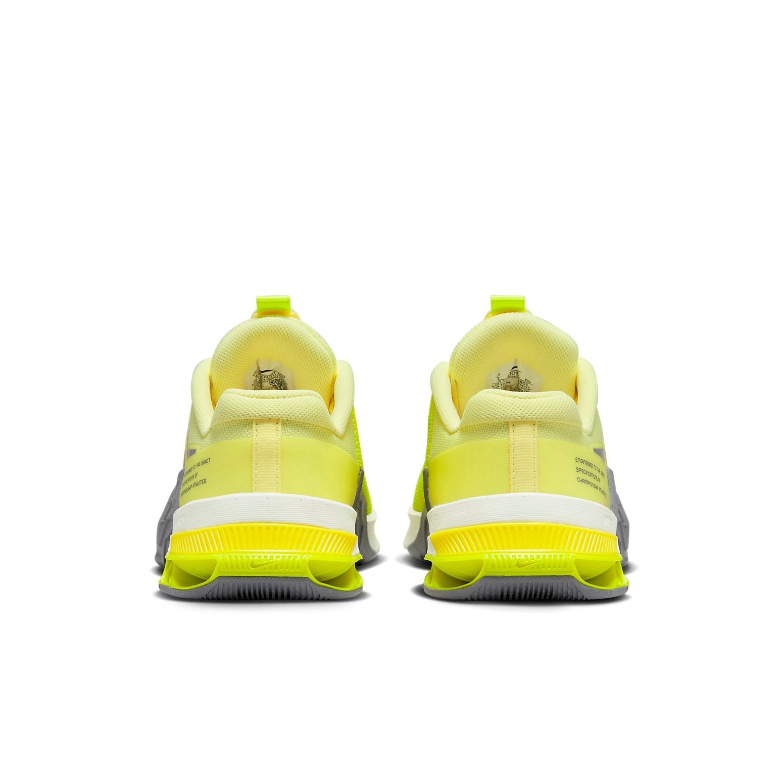 (WMNS) Nike Metcon 8 Training Shoes 'Citron Tint Light Smoke Grey' DO9327-801 - 5