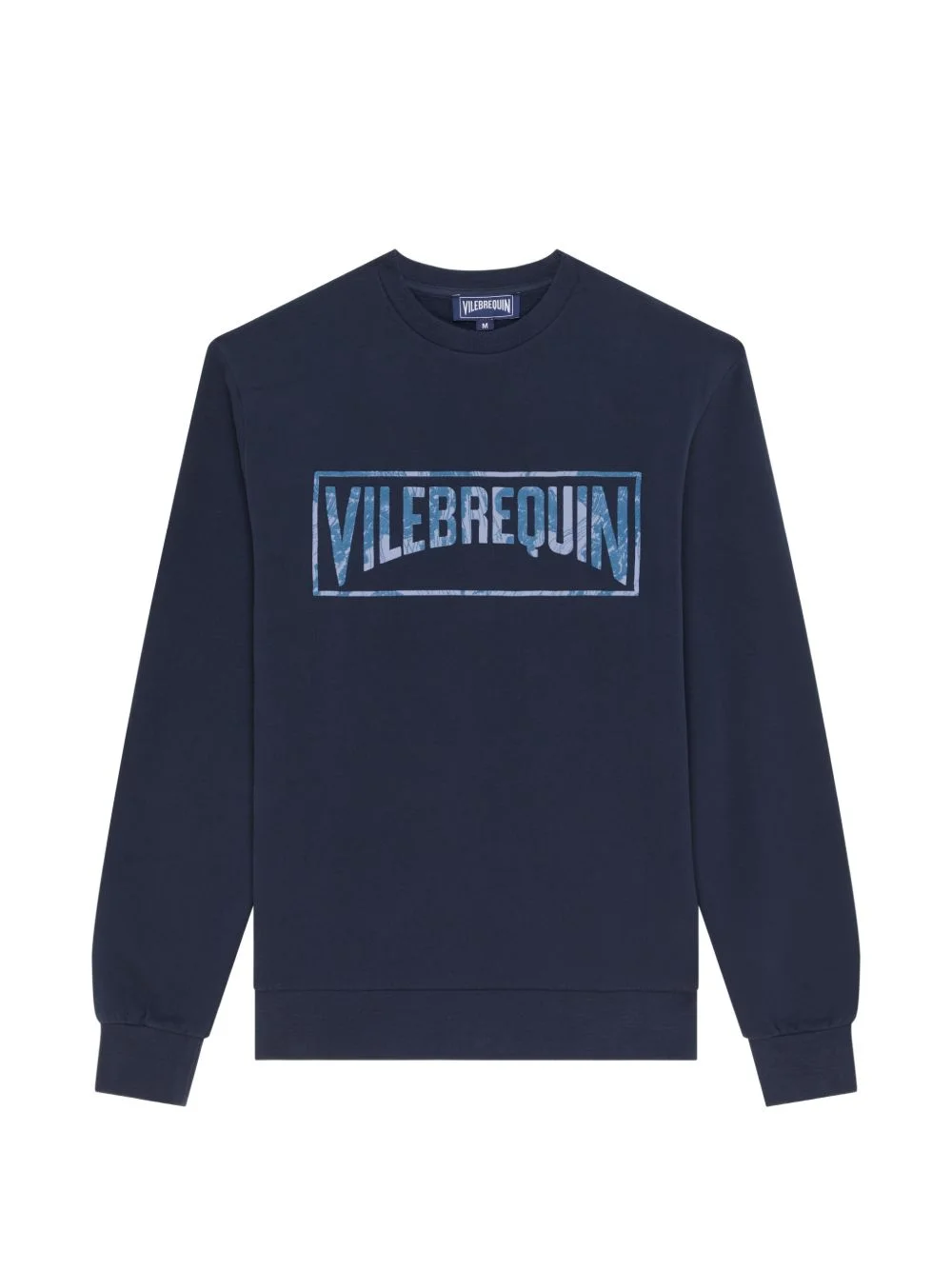 flocked sweatshirt - 1