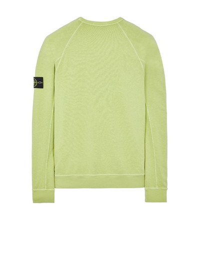 Stone Island 66360 MALFILE' FLEECE_GARMENT DYED 'OLD' EFFECT LEMON outlook