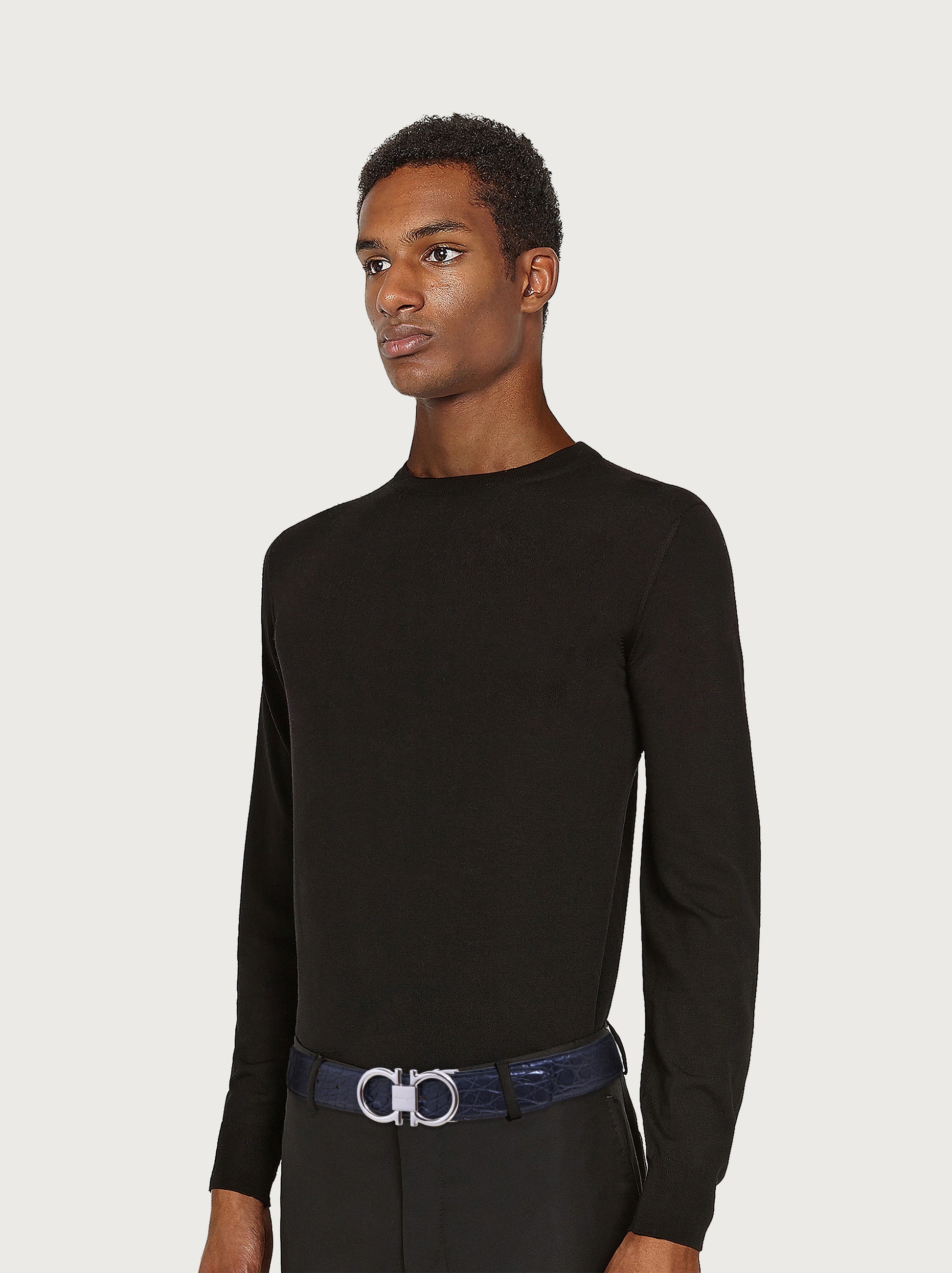 Adjustable Gancini belt - 4