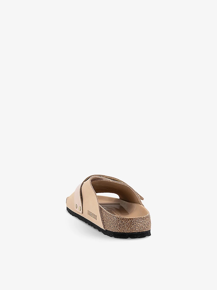Kyoto adjustable-strap leather sandals - 4