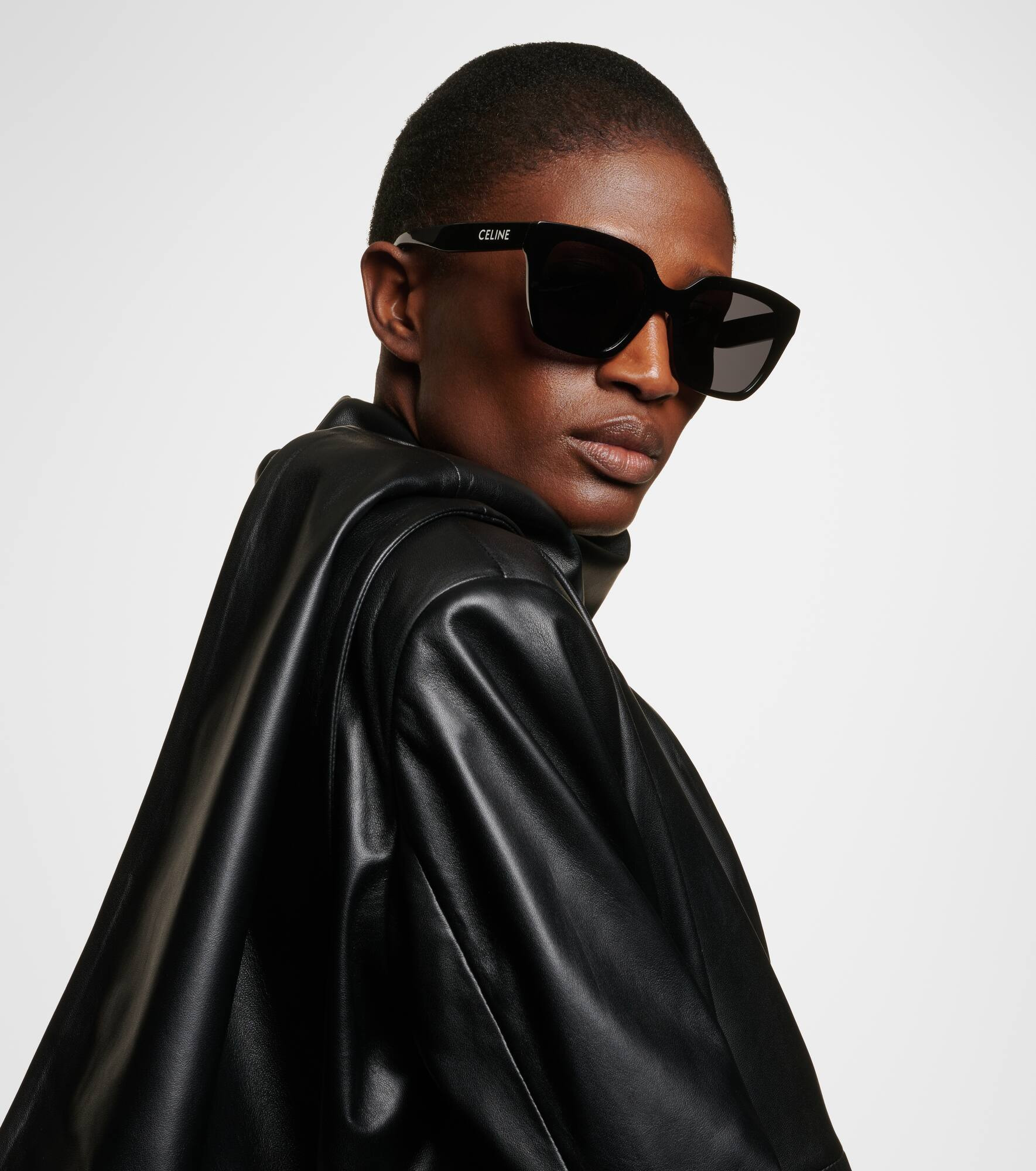 Square acetate sunglasses - 3