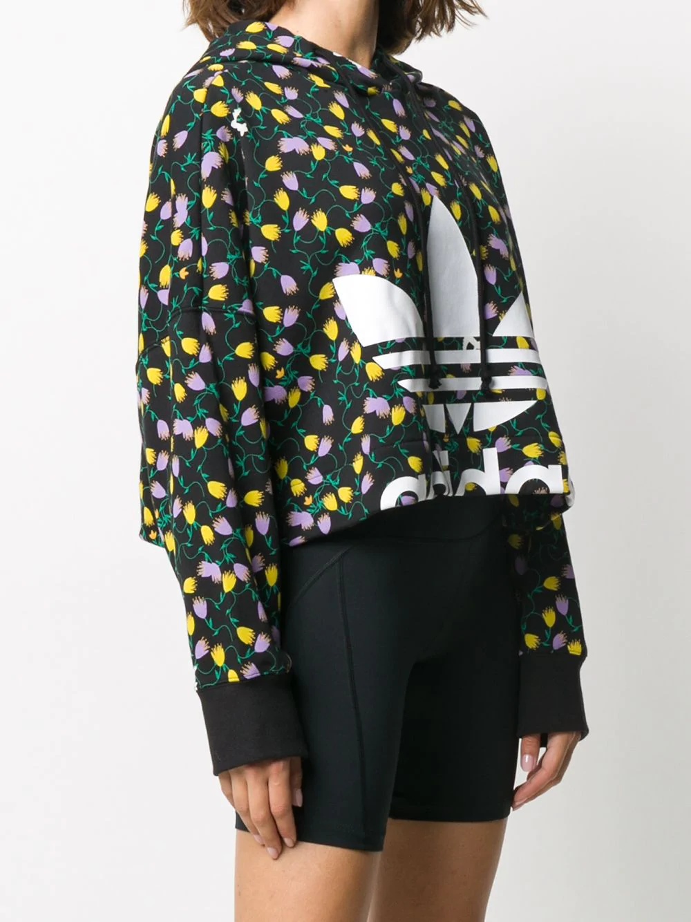 All Over Print Cropped hoodie - 3