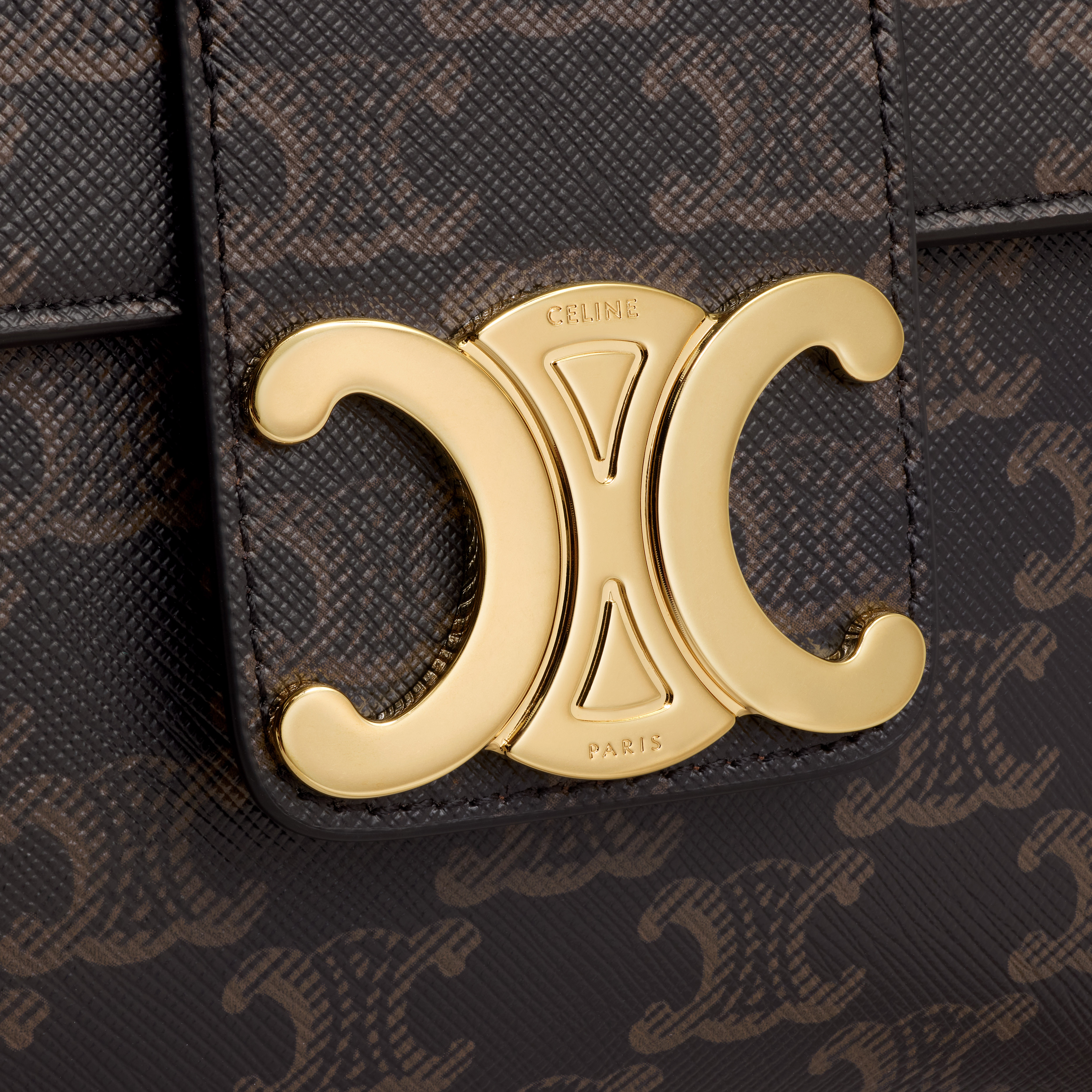 LARGE CELINE VICTOIRE BAG in Triomphe Canvas - 5