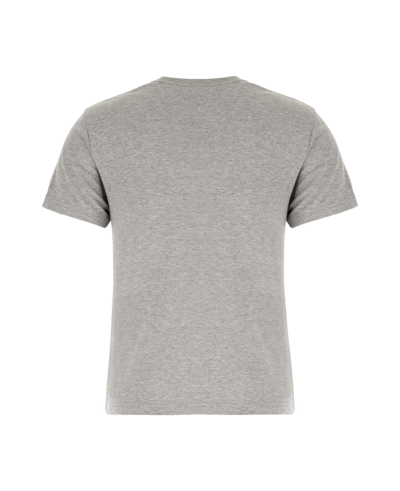 Grey Cotton T-shirt - 2