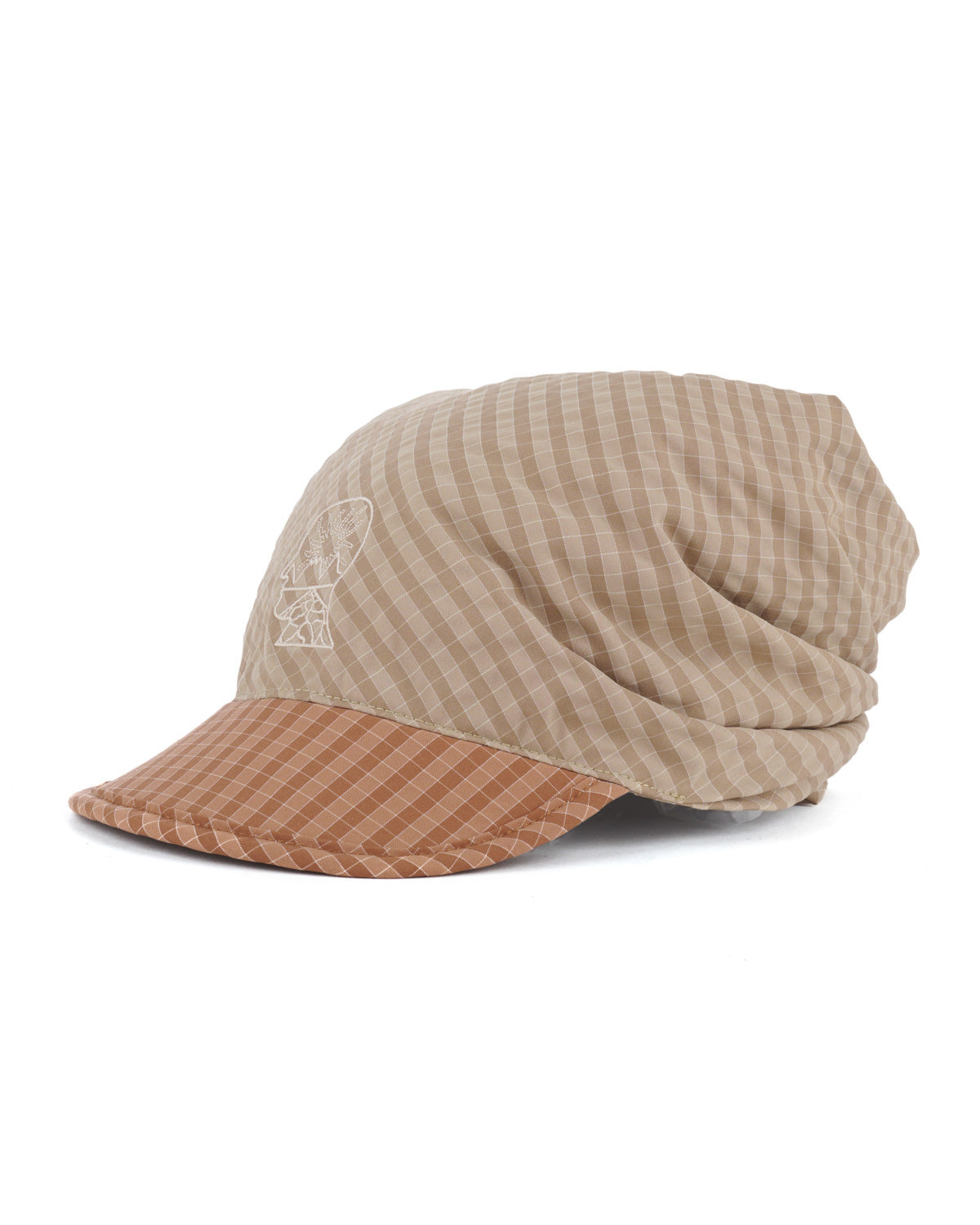 Brain Dead Equipment Two Tone Bandana Hat - Brown - 2