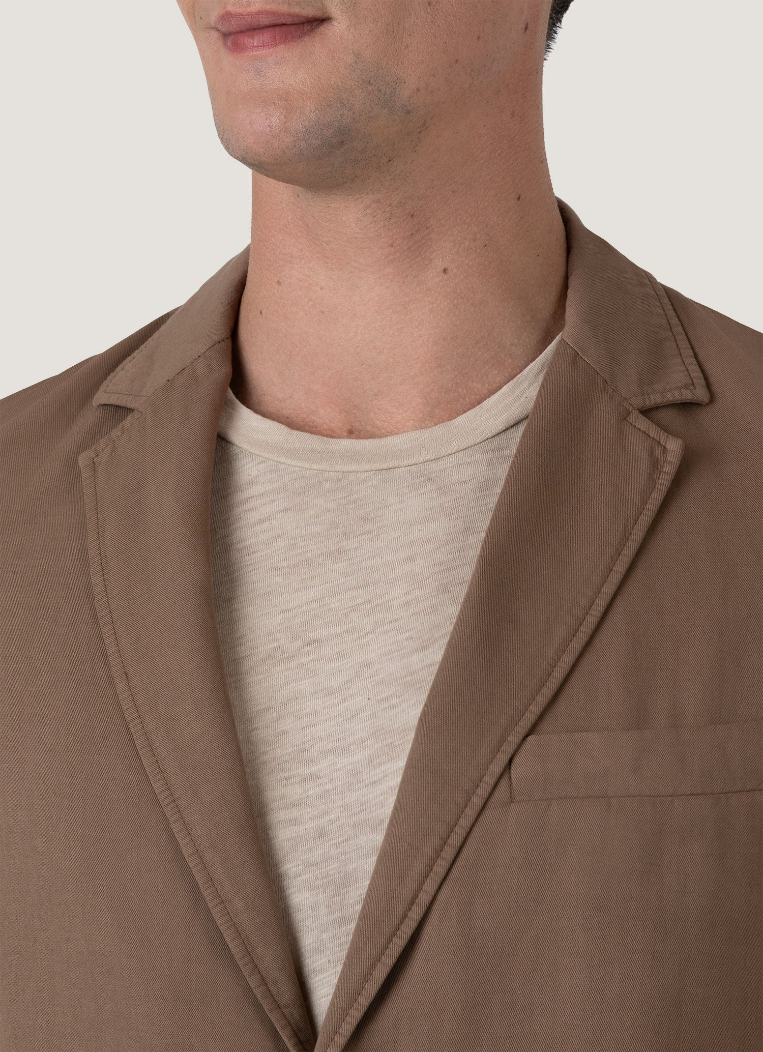 Cotton Linen Unstructured Blazer - 6