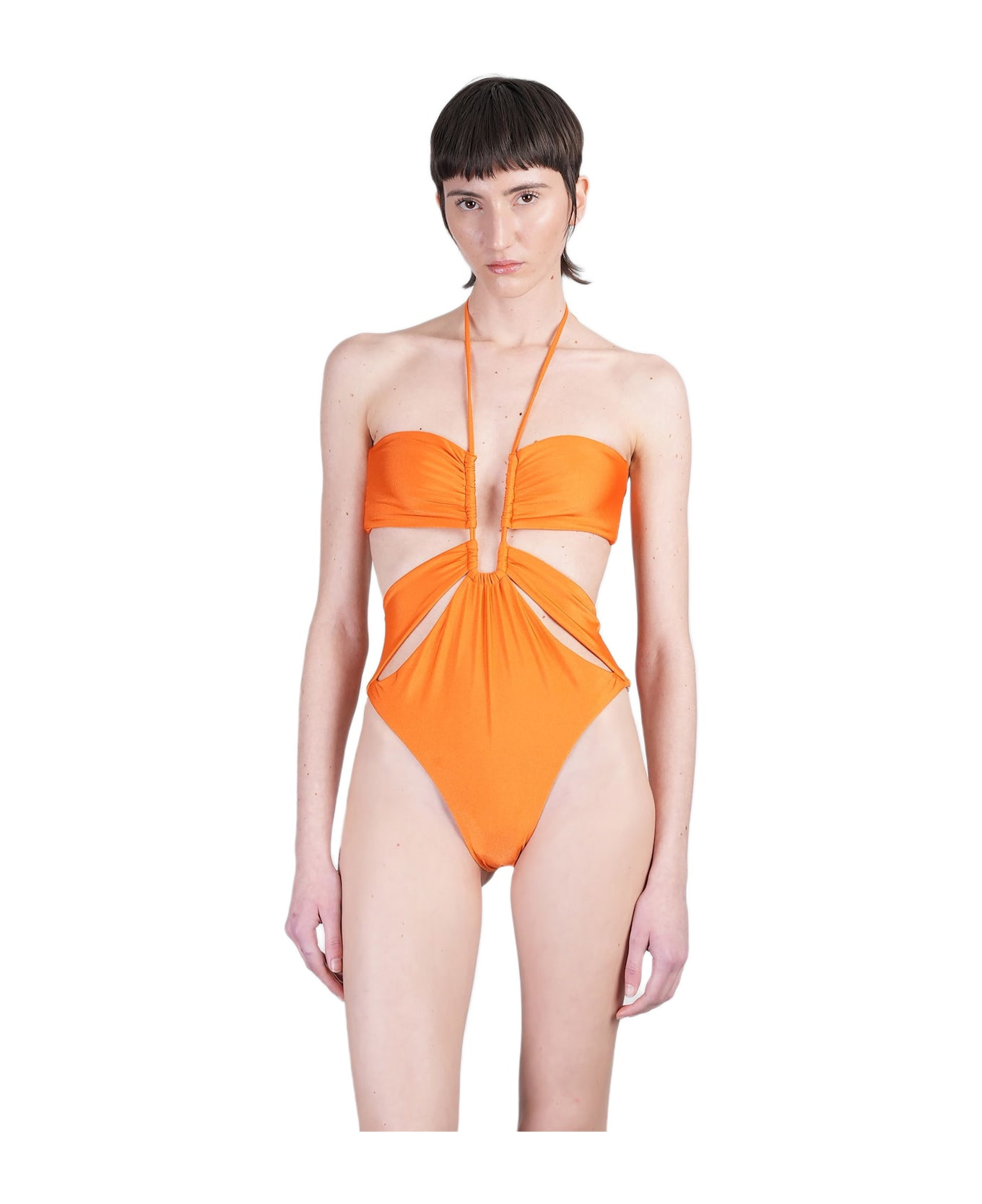 Hollis Beachwear In Rose-pink Polyester - 1