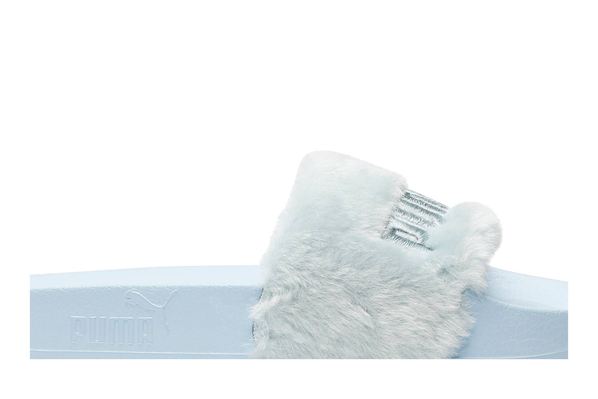 Fenty x Wmns Fur Slide 'Cool Blue' - 2