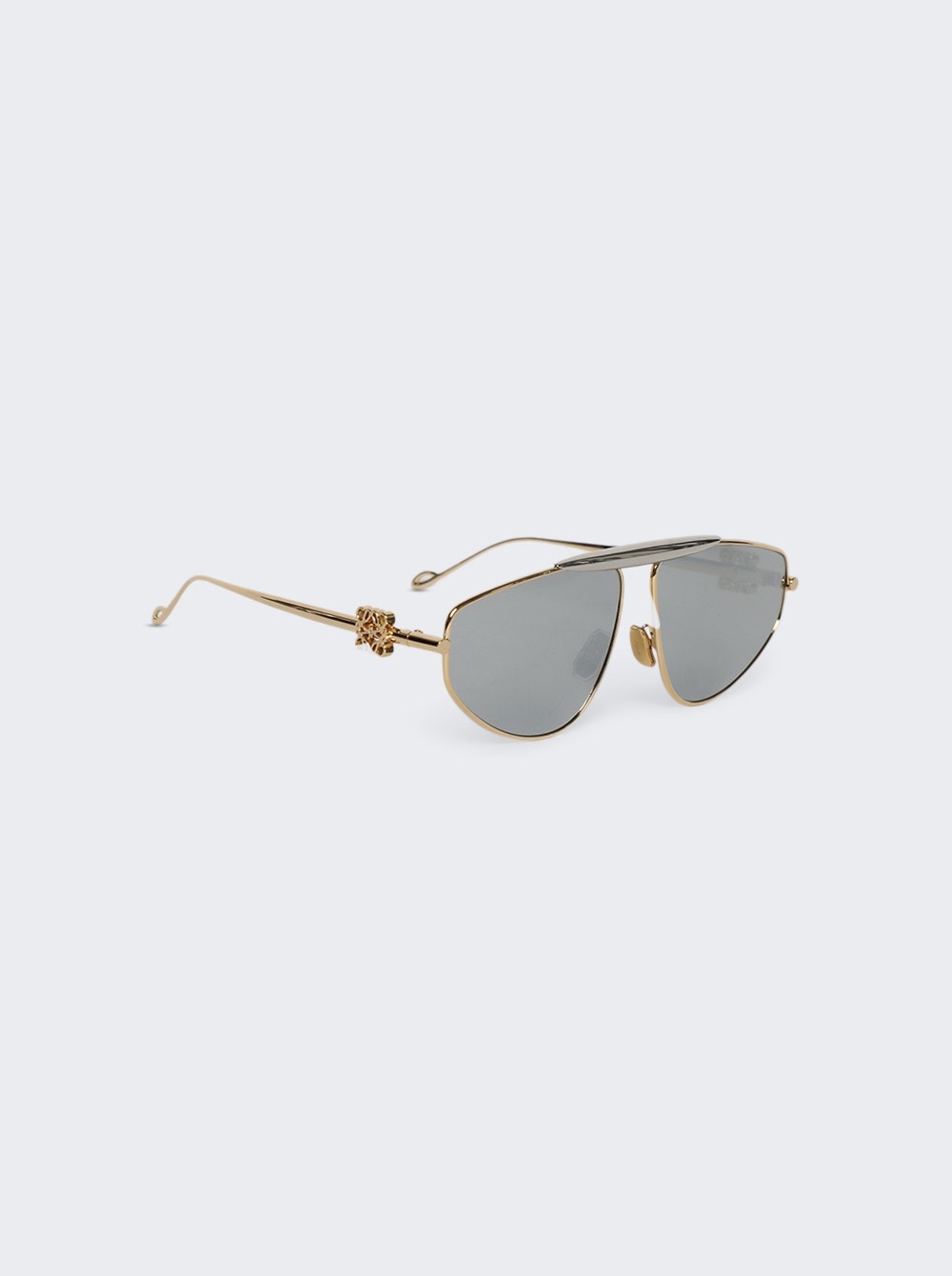 Aviator Sunglasses Smoke Mirror - 2