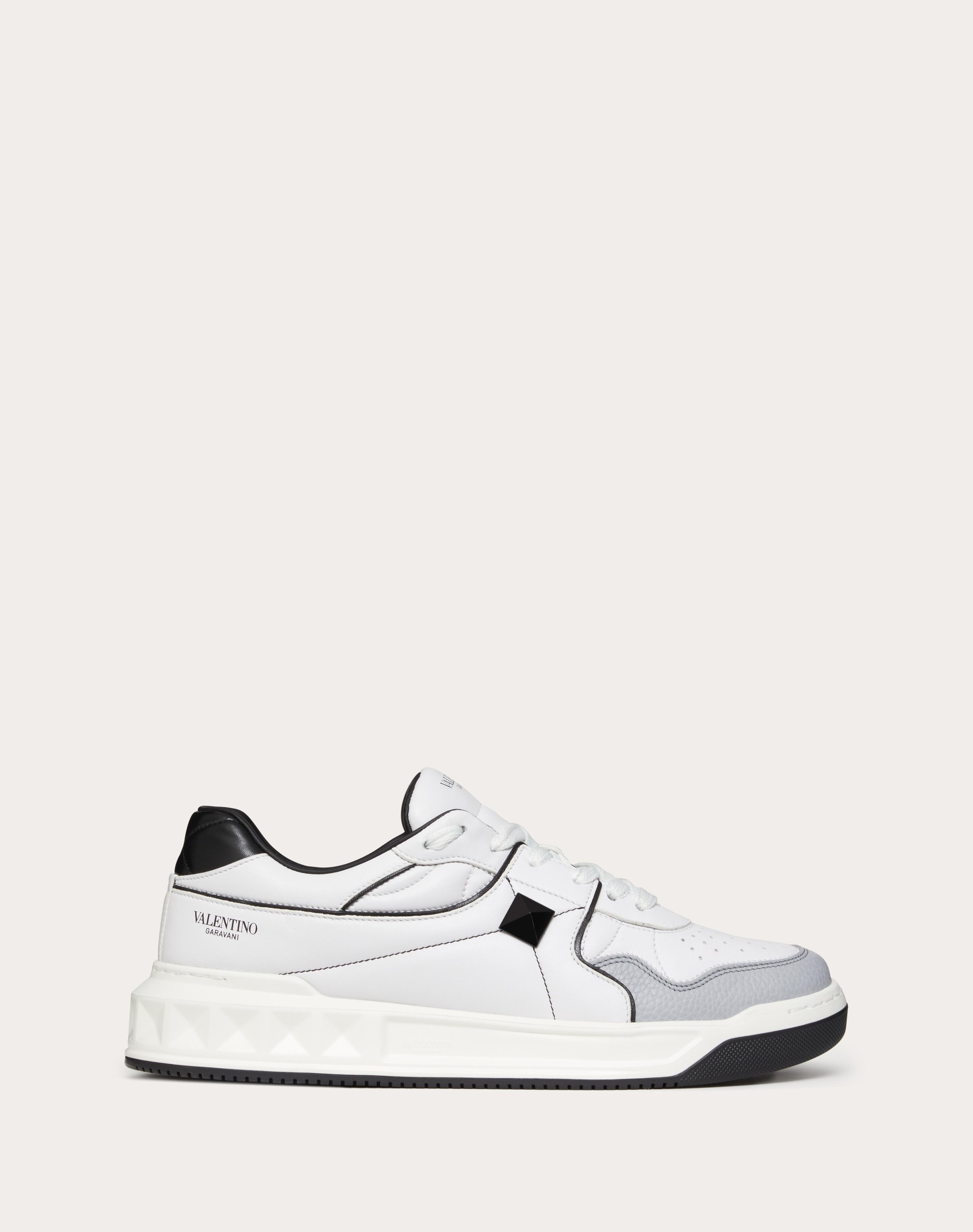 ONE STUD LOW-TOP NAPPA SNEAKER - 1