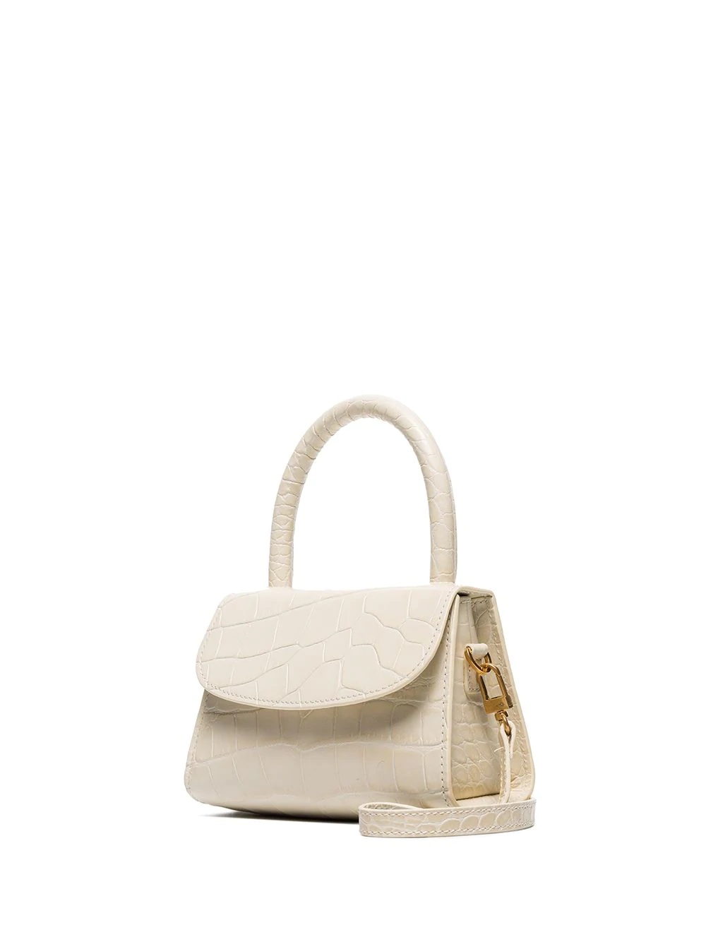 mini crocodile-embossed tote - 4