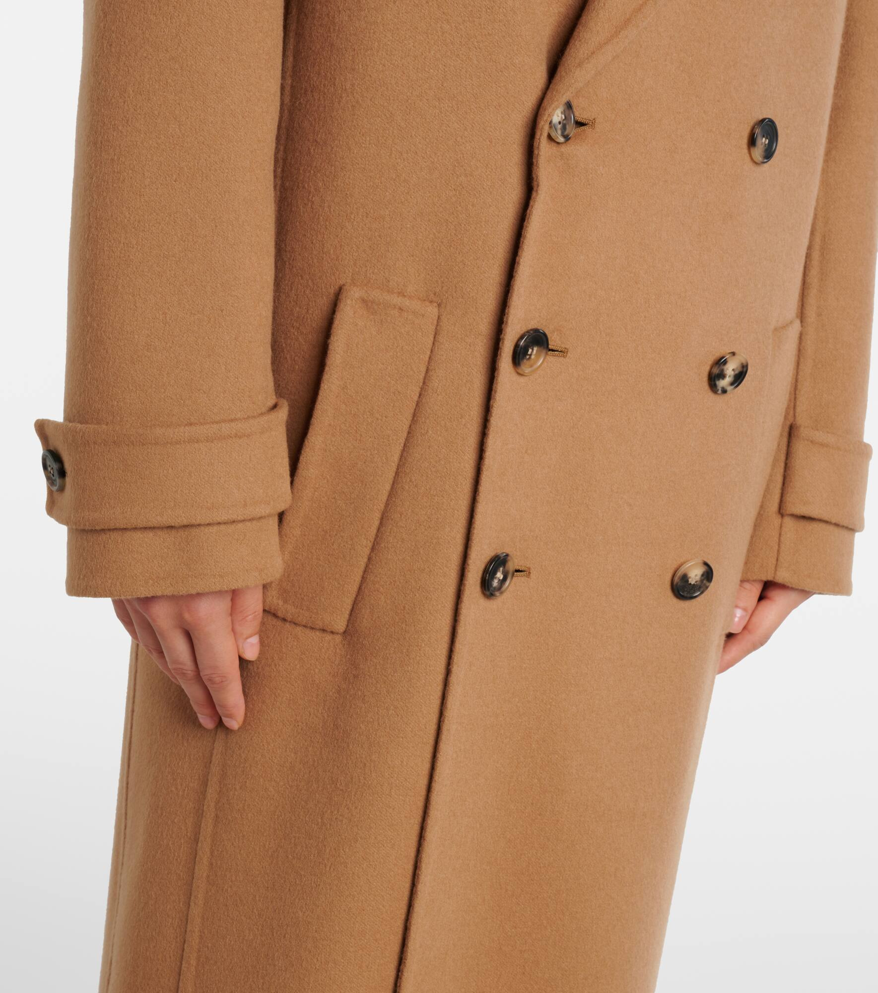 Cashmere and wool coat - 5