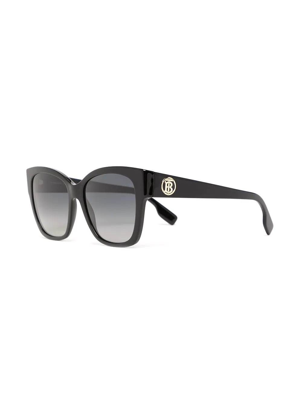 logo-plaque square-frame sunglasses - 2