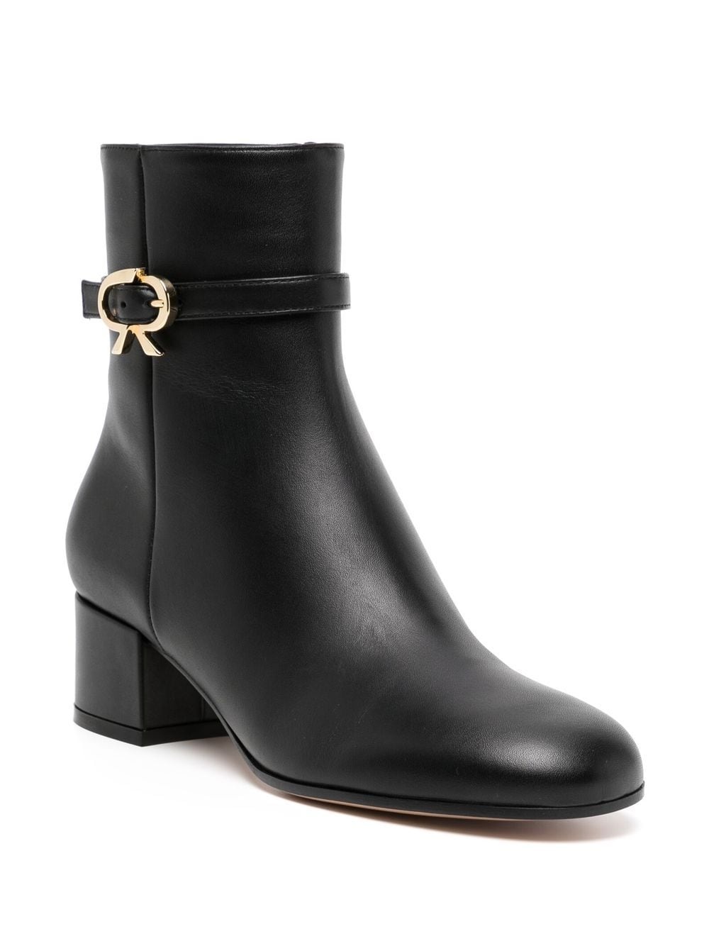 Ribbon 45mm bow-buckle ankle boots - 2