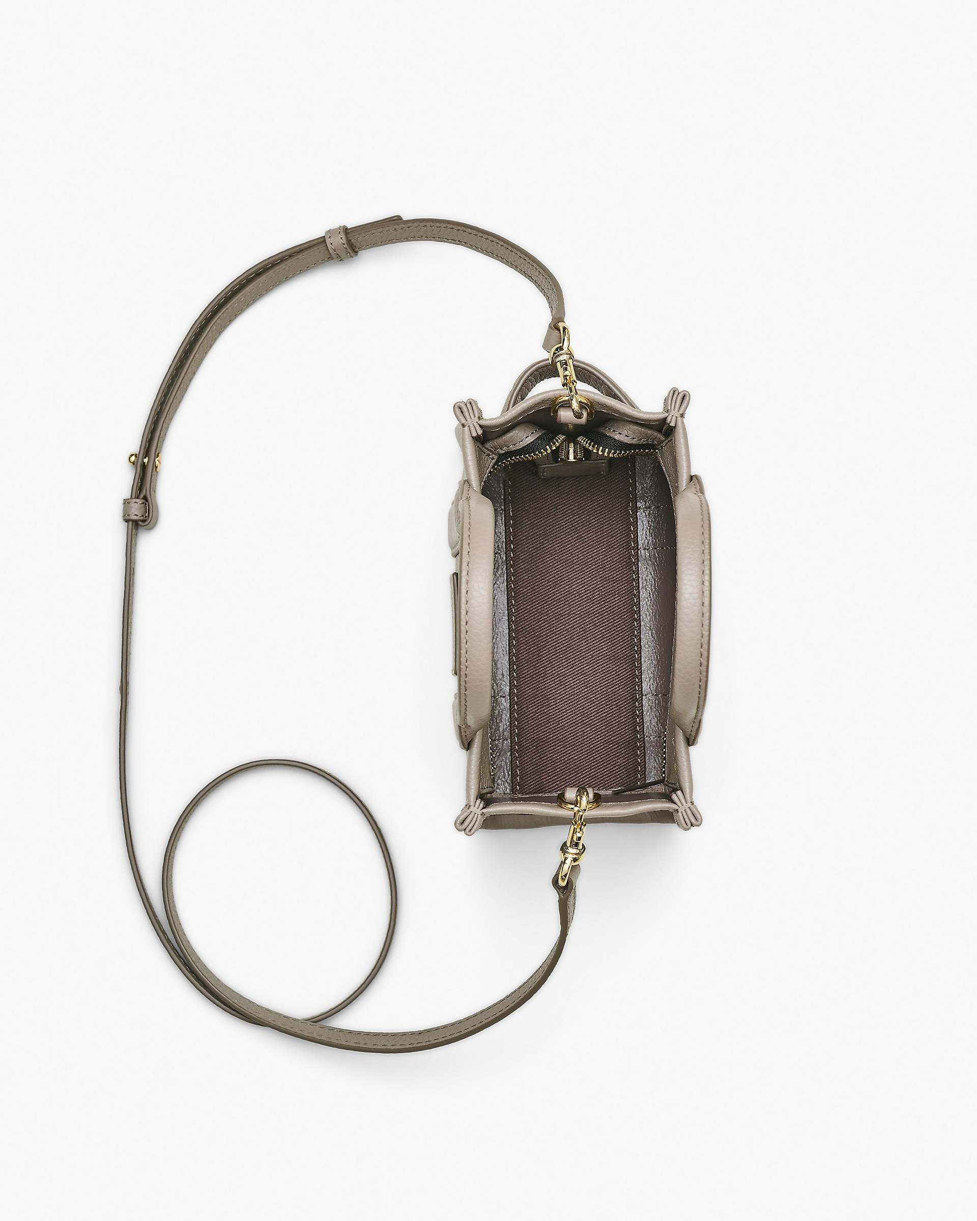 THE LEATHER CROSSBODY TOTE BAG - 7