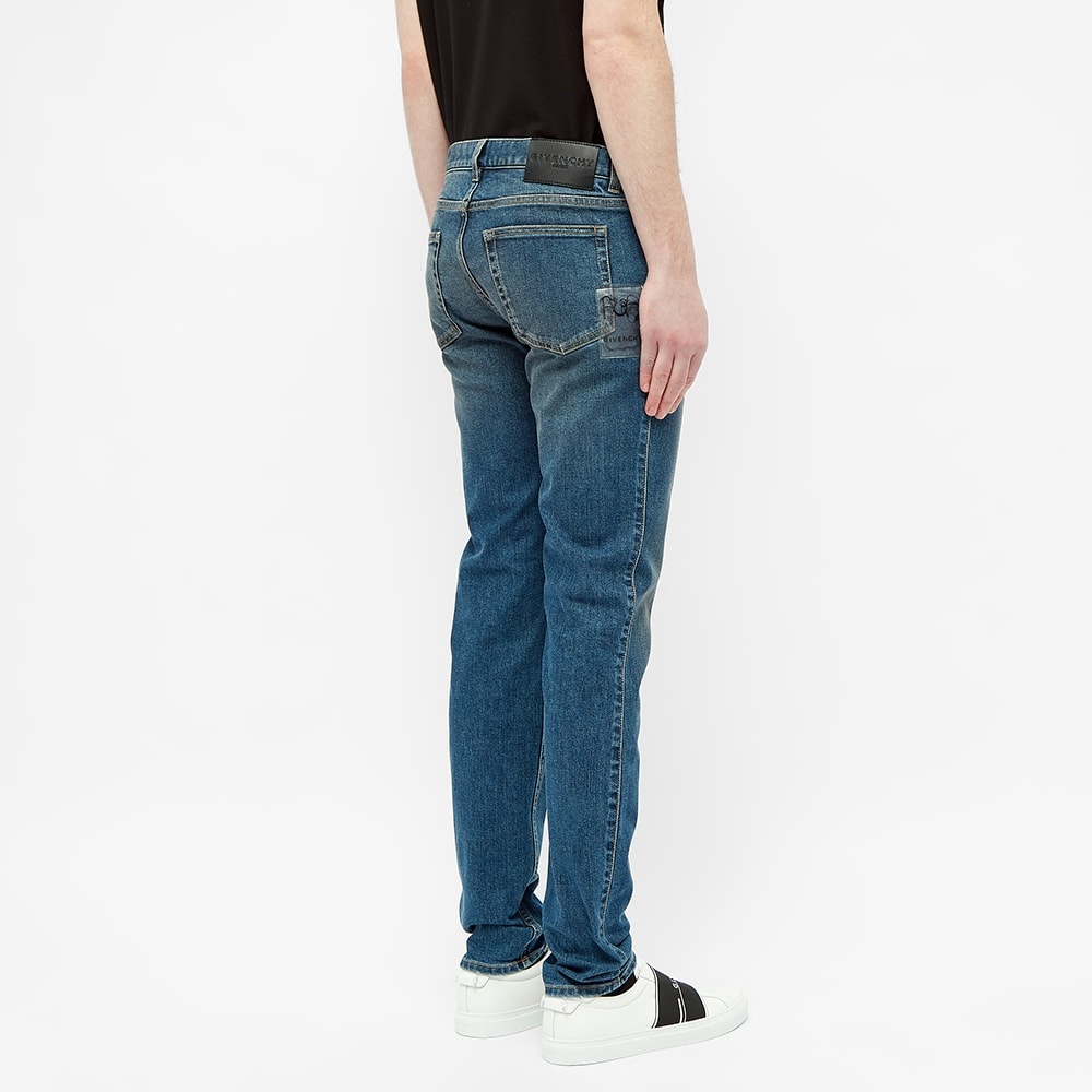 Givenchy Skinny Fit Logo Patch Jean - 6