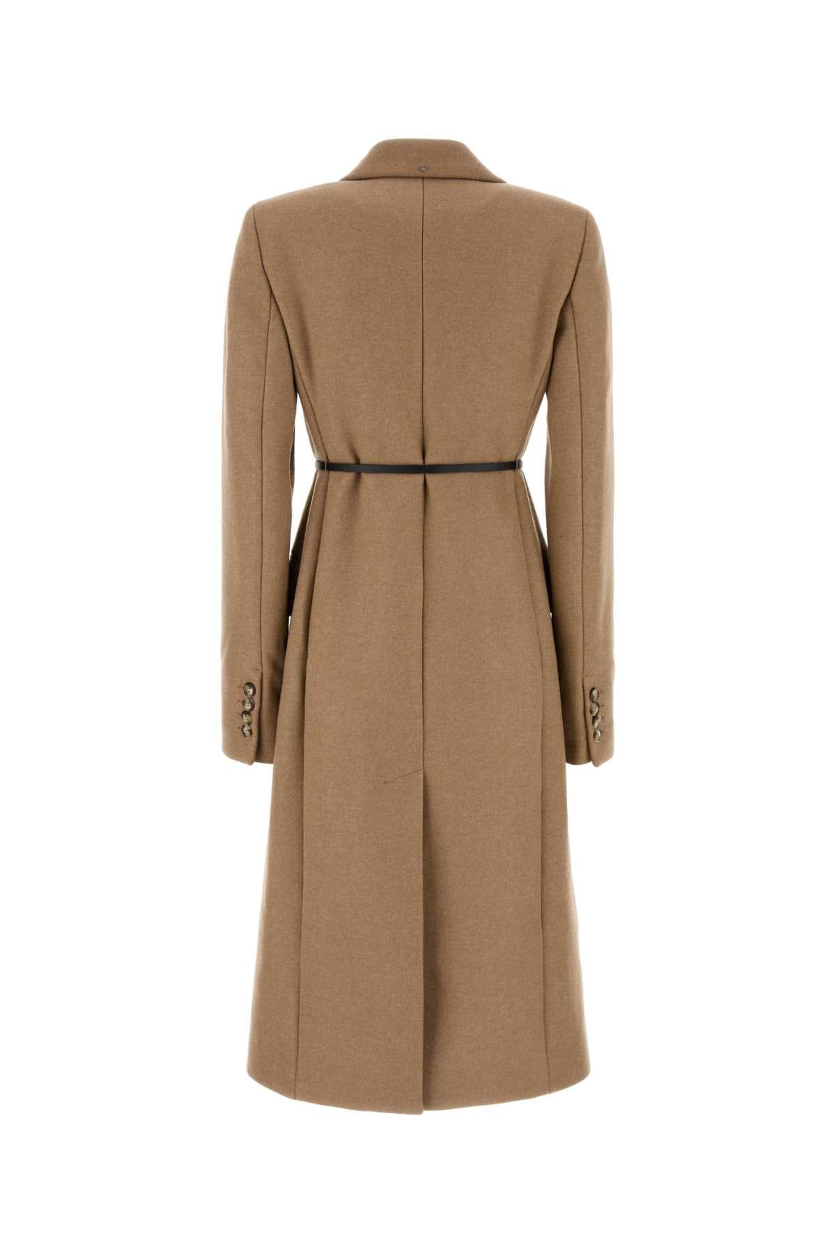 Sportmax Women Beige Wool Blend Ghia Coat - 2