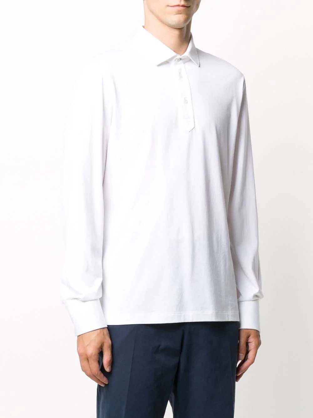 longsleeved polo shirt - 3