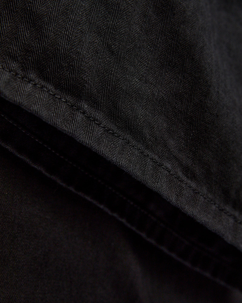Wide Fit French Work Pants in Black 8