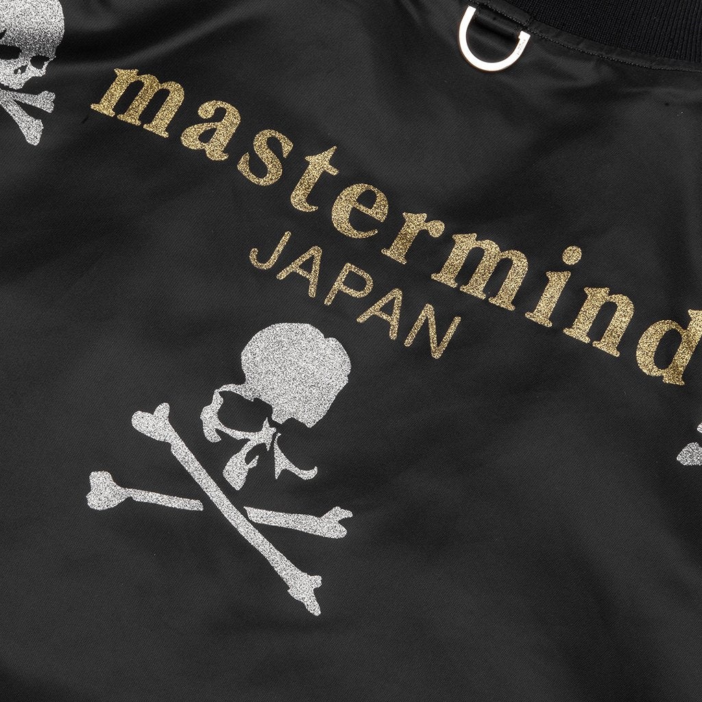 mastermind JAPAN MASTERMIND JAPAN BL027 BLOUSON - BLACK | REVERSIBLE