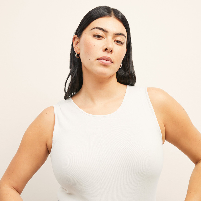 Paige Tank - Organic Ribbed Pima Cotton 6