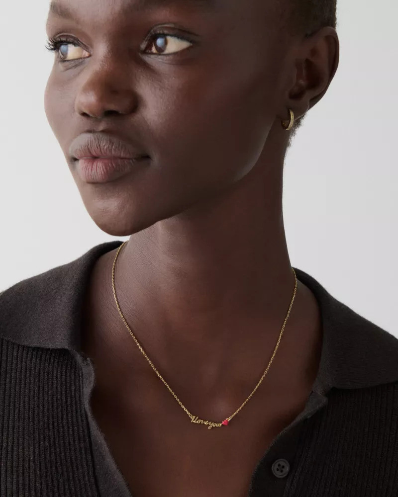 kate spade I Love You Pendant outlook