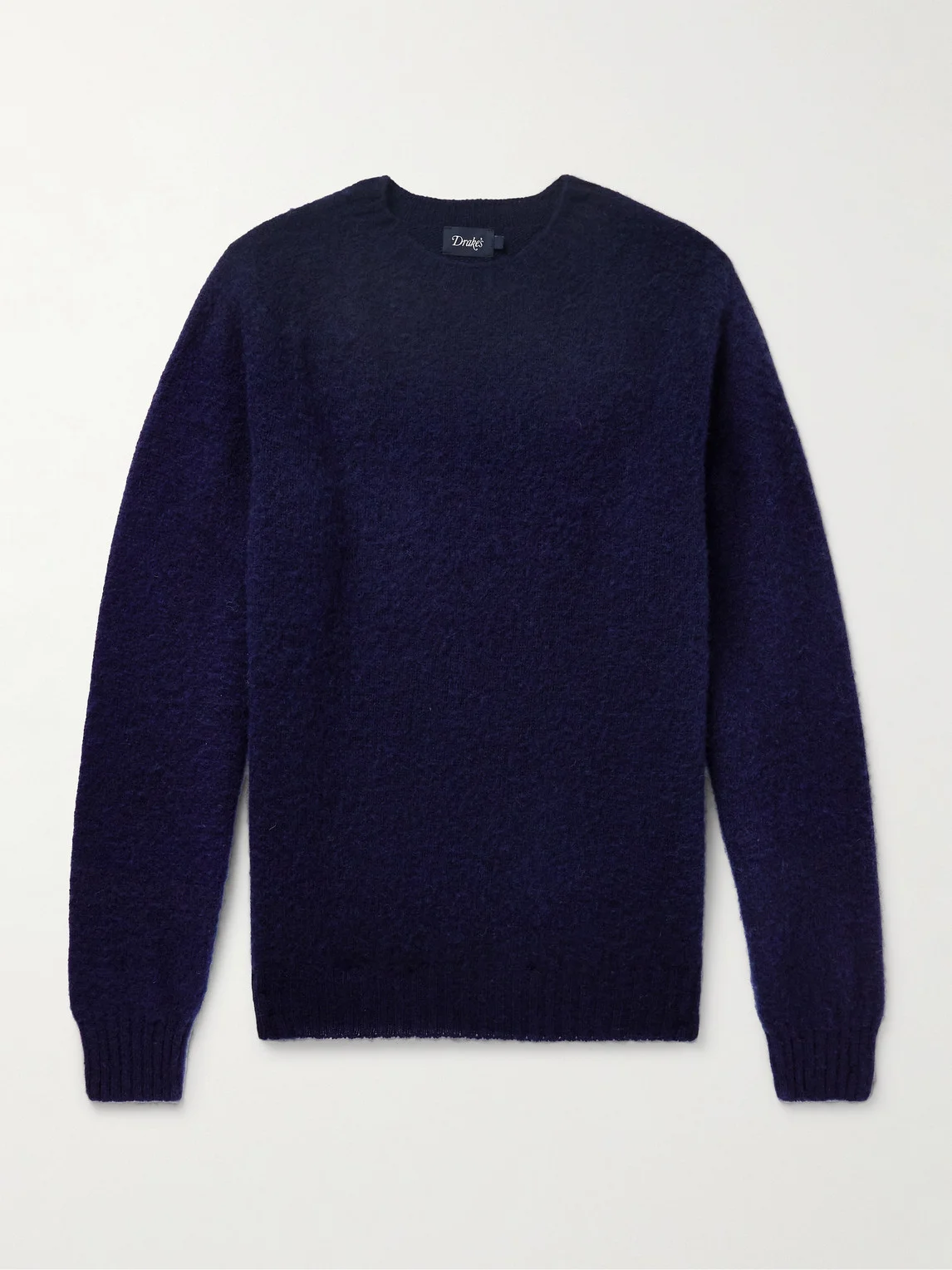 Brushed Shetland Wool Sweater - 1