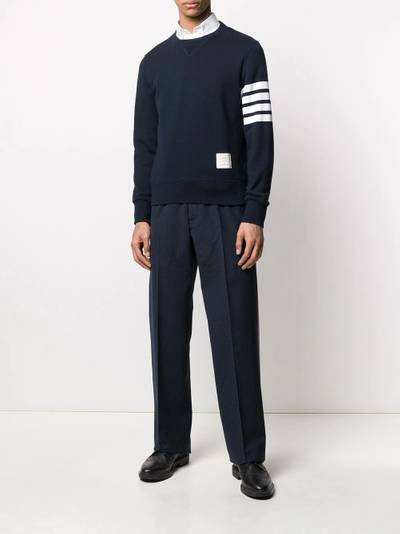 Thom Browne RWB striped tailored trousers outlook