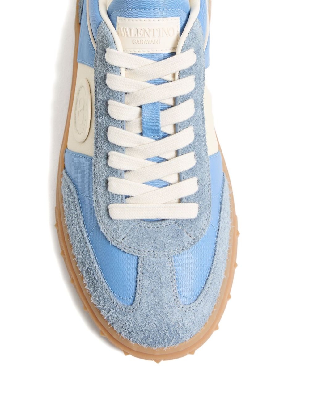 UPVILLAGE SNEAKER IN CRUST LEATHER WITH NAPPA CALFSKIN LEATHER BAND - 5