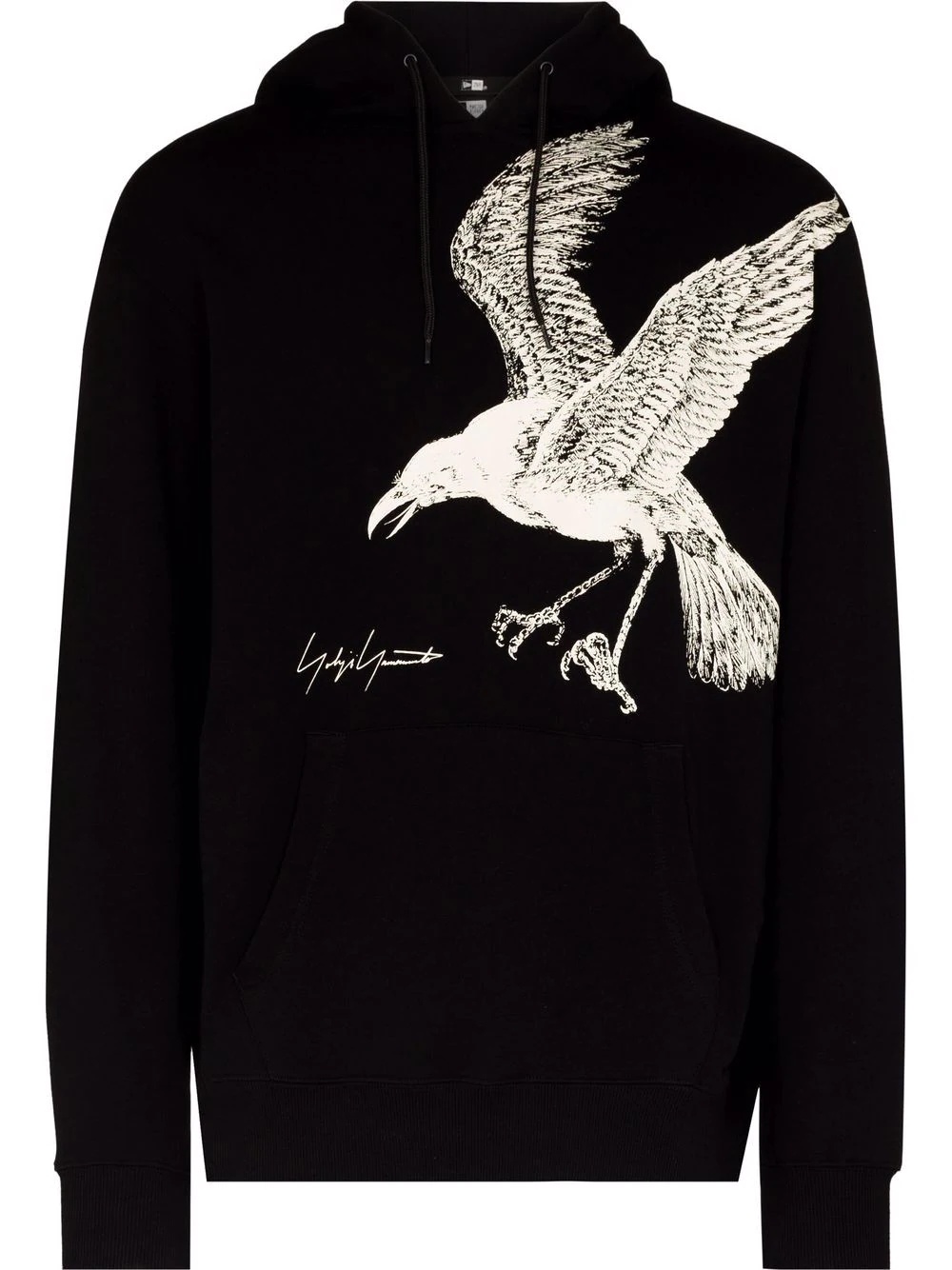 x New Era eagle-print hoodie - 1