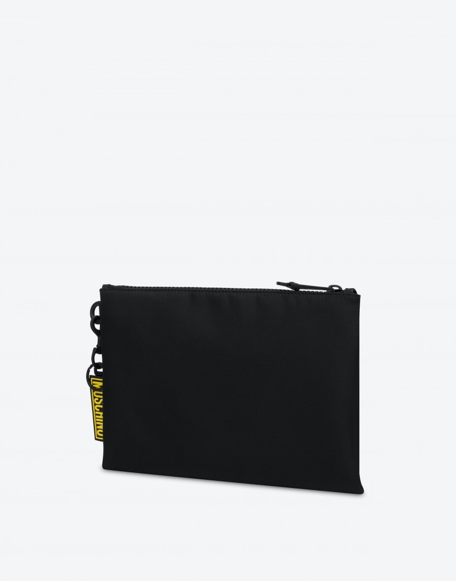 MOSCHINO RECYCLE CLUTCH - 2