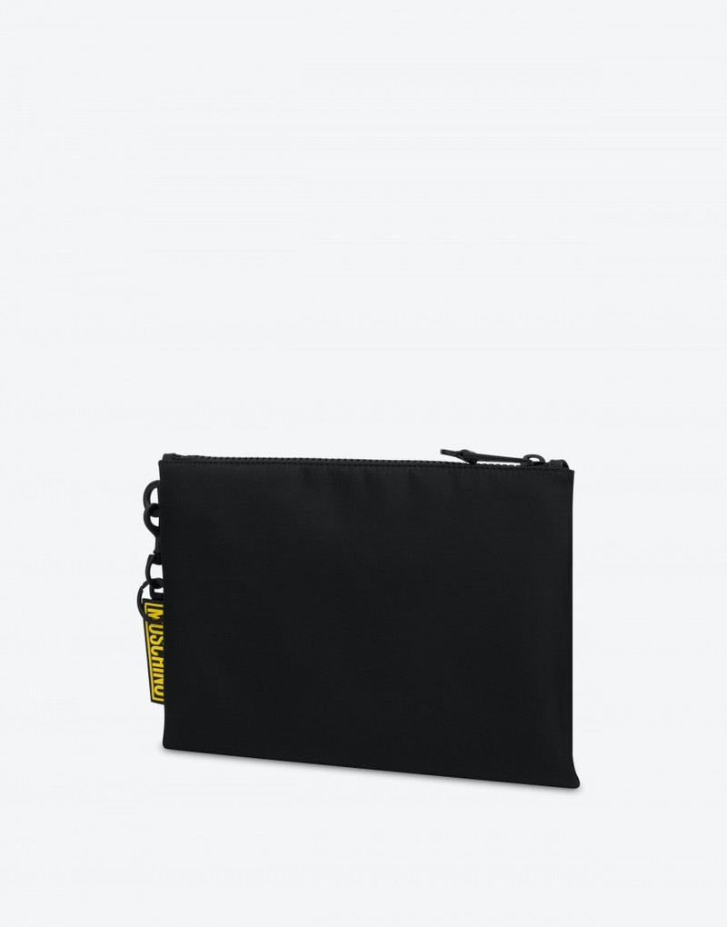 MOSCHINO RECYCLE CLUTCH 2