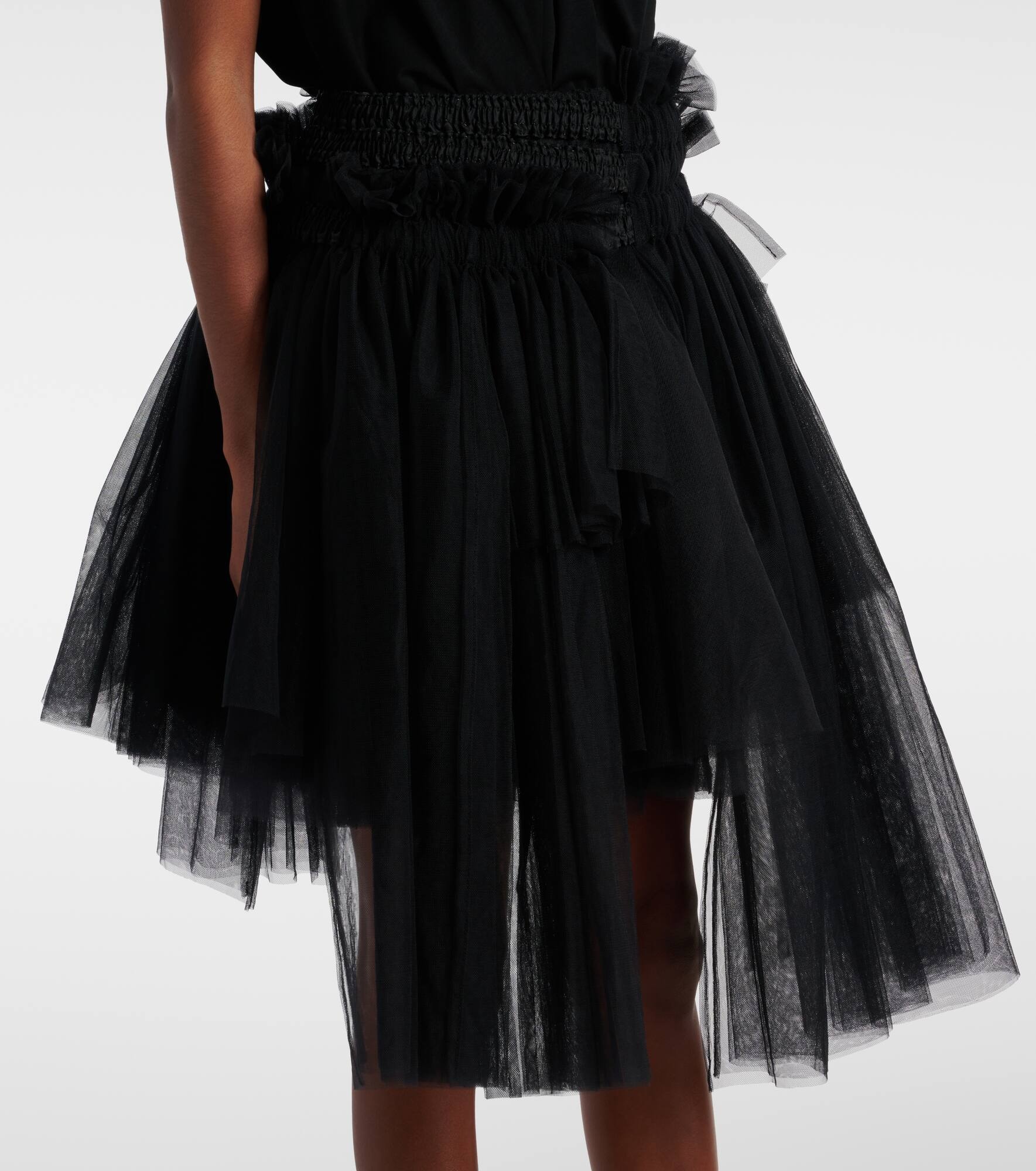 Mesh midi skirt - 5