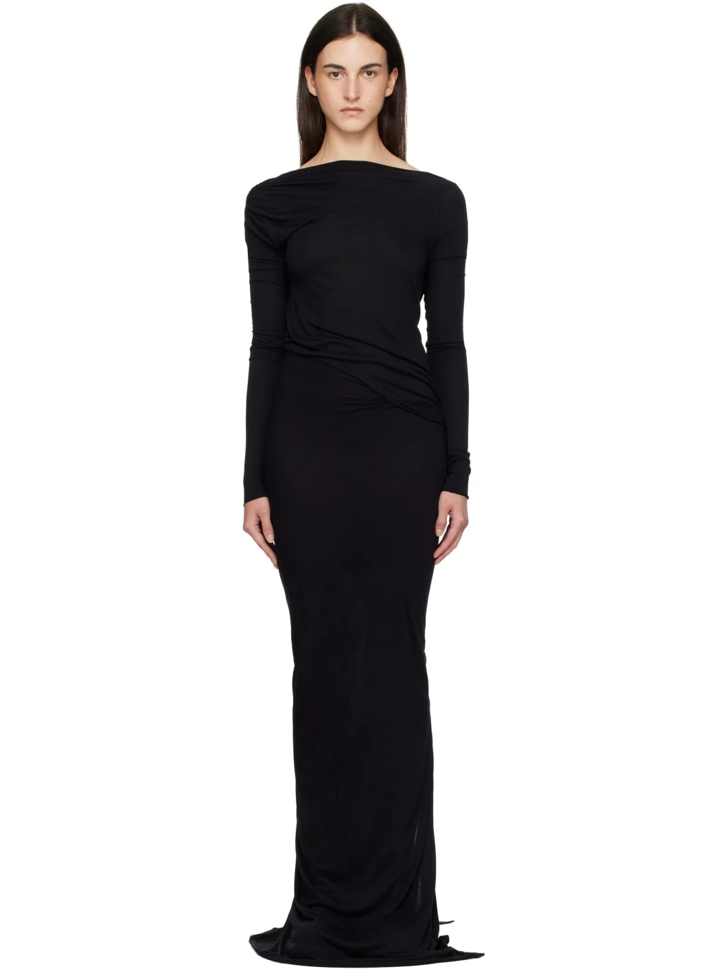 Black Tower LS Shailee Maxi Dress - 1